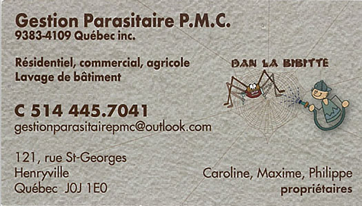 Gestion Parasitaire P.M.C.