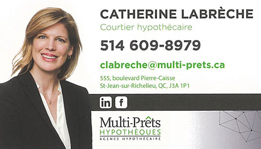 Catherine Labrèche, Courtier hypothécaire Multi-Prêts