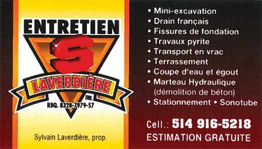 Entretien S Laverdière