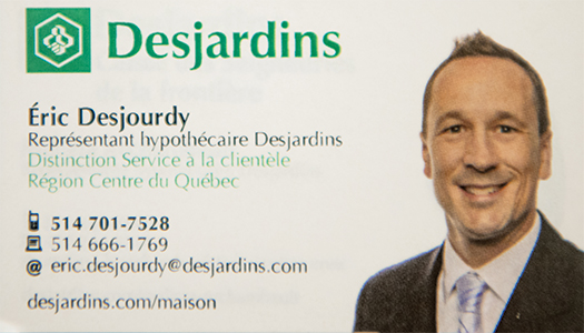 Desjardins - Éric Desjourdy